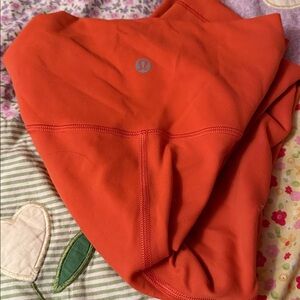 lululemon athletica Orange Leggings